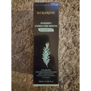 Organic Rosemary Hair Growth Fluffy Shampoo Hydrolyzed Keratin Shampoo 100ml